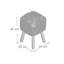 Cockrell Hill Solid Wood Accent Stool-14193730
