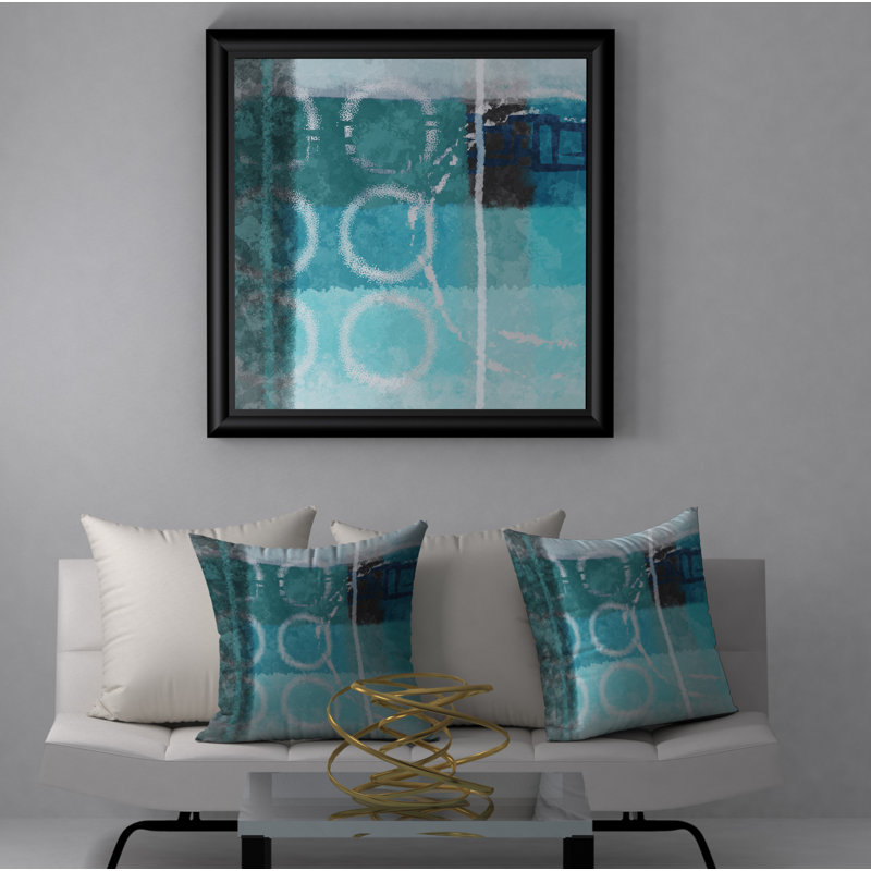 Housse de coussin carrée/insert, 18" x 18"