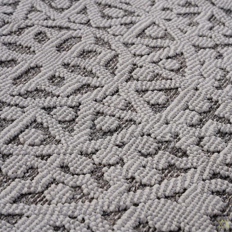 Collection 8X10 / /Medallion Indoor/Outdoor Area Rug, Rectangle 7'9" x 10'