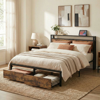 Gulzada Storage Platform Bed