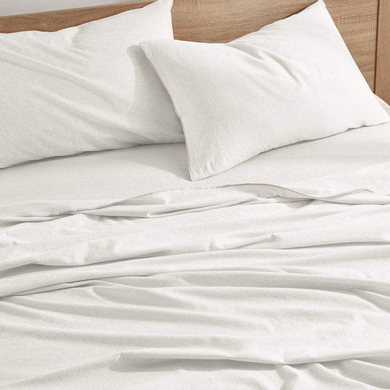Ensemble de draps en lin délavé DKNY, King