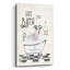 «Farm Animals Bath D» par Jean Plout, art mural en verre acrylique-508869861