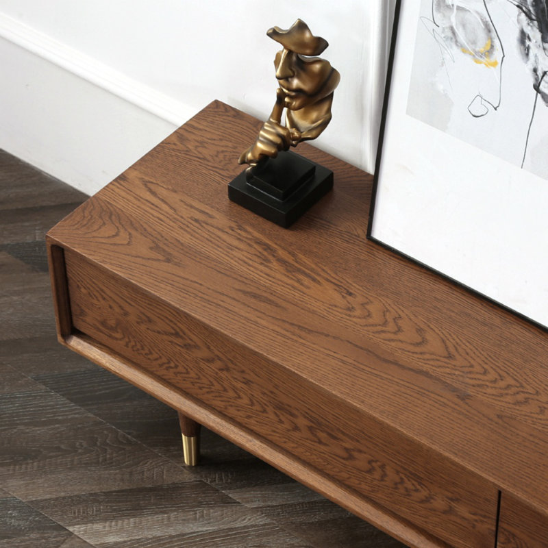 Meuble télé moderne et simple, H 15,75 po x L 94,49 po x l 15,75 po
