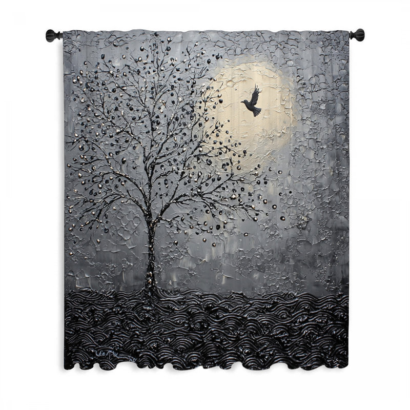 Rideaux de fenêtre Moonlit, L 50 po x L 84 po