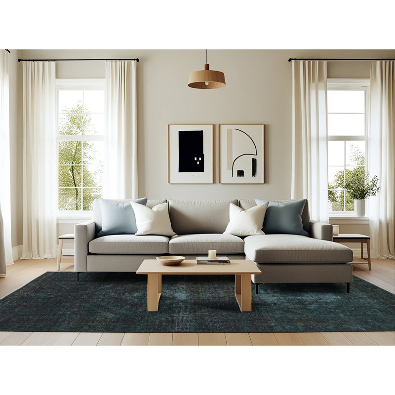 Abstract Indoor Rug, Rectangle 6' x 9'
