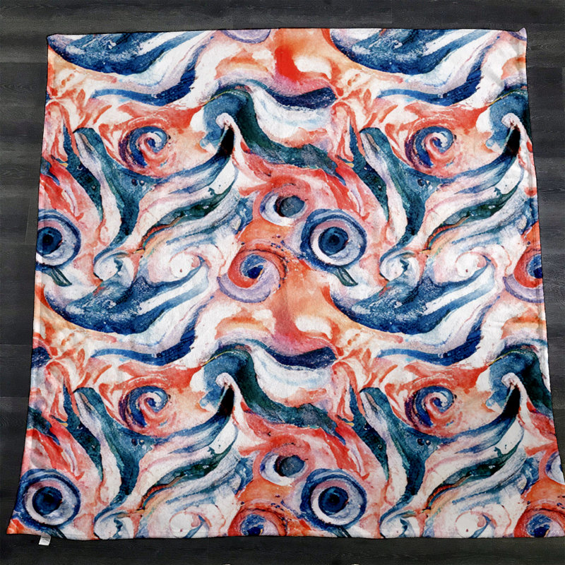Throw Blanket, 51" W x 60" L