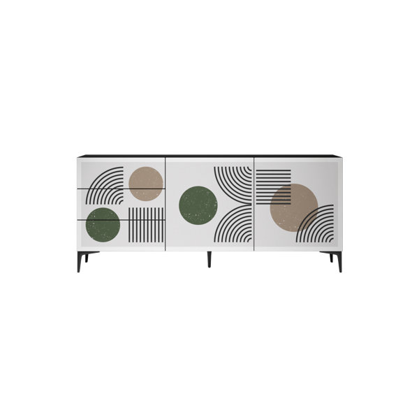 George Oliver Backman 2 - Door Rectangle Accent Cabinet | Wayfair.co.uk