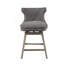 Tabouret de comptoir pivotant 25,75 po