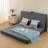 Tri-fold 6'' Memory Foam Mattress, Foldable Futon Floor Mattress Pad in a Box Extra Support, Portable Folding Murphy Bed Mattress With Washable Removable Cover-407905465