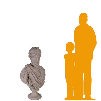 Sheikh Bust Life Size Statue