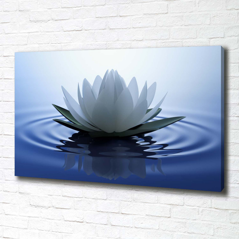 Water Lily - No Frame Print on Canvas