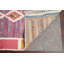 Tapis mauve en laine marocain noué à la main 9 x 13