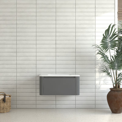 Wall-Mounted Floating Bathroom Vanity