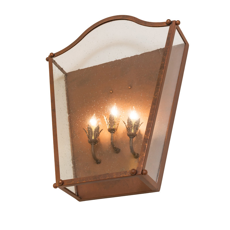 3 - Light Flush Mounted Sconce