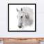 White Horse Framed On Canvas Print-553493268