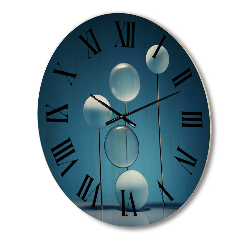 Horloge murale Serenity Sapphire, Moyenne