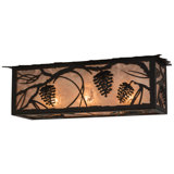 Rustic Lodge 3 - Light Flush Mount