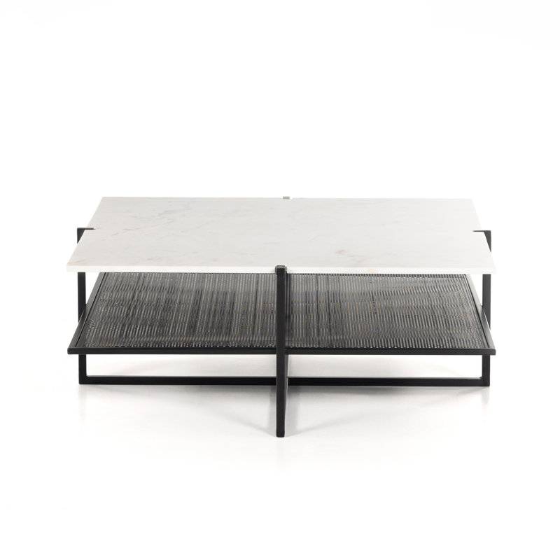Jeanna Genuine Marble Coffee Table