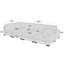 8-Piece Modular Upholstered Sectional Couch With Ottomans-105705665