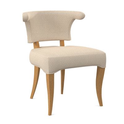 Fauteuil à oreilles rembourré Athena