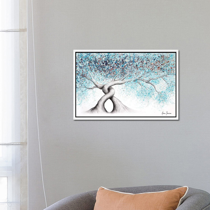Print, White Framed, 66.04 cm H x 45.72 cm W
