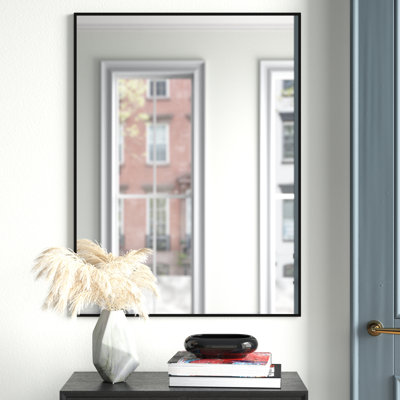 Goza Metal Flat Wall Mirror
