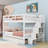 Dinuk Full over Full Wood Bunk Bed with Drawers-1366490763