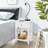 1 Drawer Bedside Table with X-Shape Frame-302951330