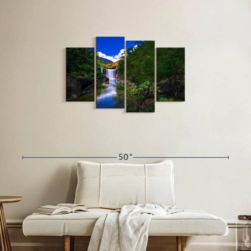 Alvord Reggae Waterfall, 22" H x 36" W