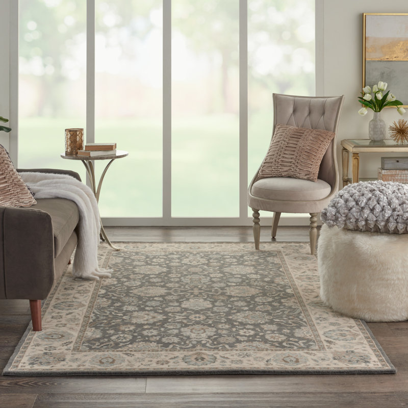 Isadora Wool Oriental Indoor Rug, Rectangle 3'6" x 5'6"