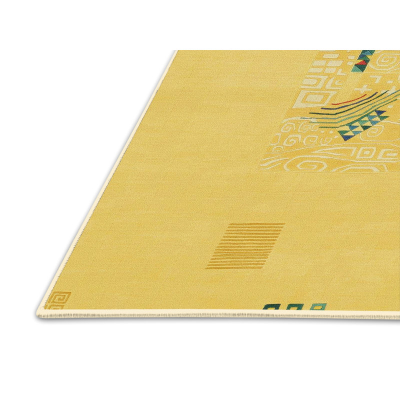 Abstract Indoor Rug, Rectangle 7' x 10'