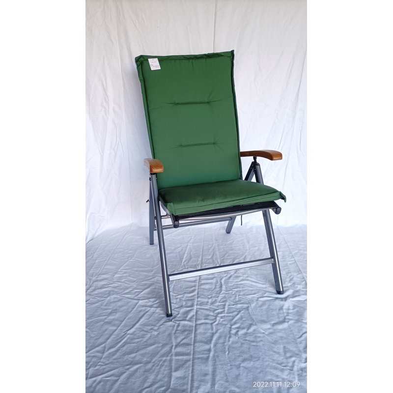 Frisco Folding Chair, York New Classic Seat Cushion, Green
