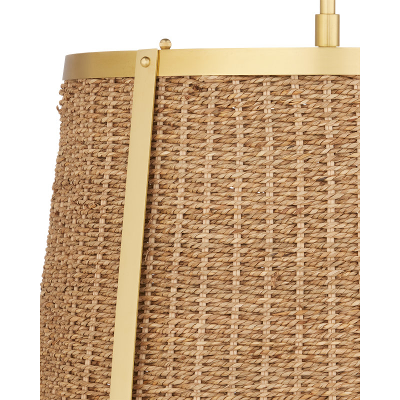 Petit luminaire suspendu Deauville, H 27,50 po x l 22 po x P 22 po