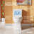 Modern One-Piece Toilet, Elongated Bowl, 1.28 GPF, Soft-Close Seat, Comfort Height, 12-Inch Rough-in