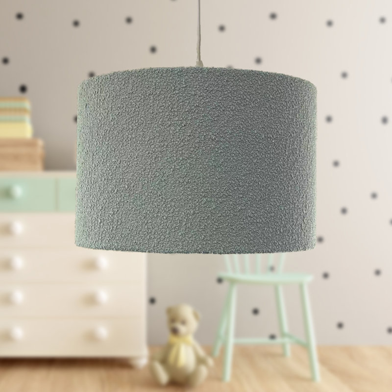 20 cm H Drum Cotton Lamp Shade