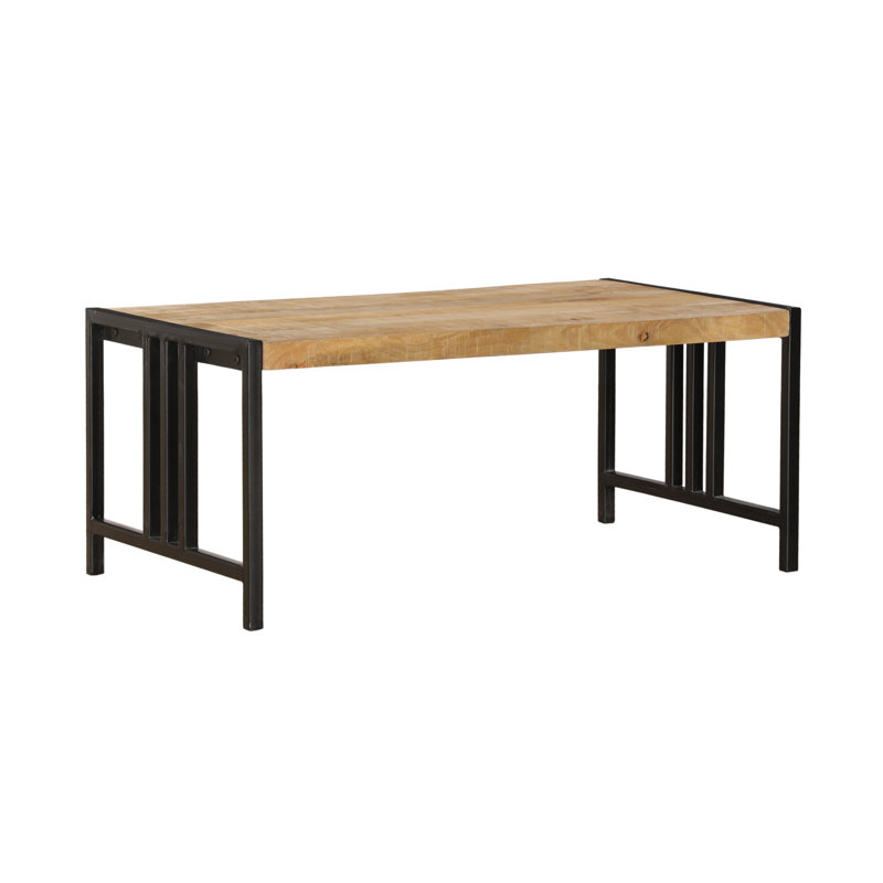 Naveen Solid Wood Top Coffee Table