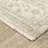 Lainey Vintage Center Medallion Pale Blue/Taupe Area Rug-1110139648