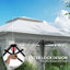 3.6x3.6 m Pop up Gazebo with Netting, Party Tent Instant Canopy Sun Shade Shelter-135726303