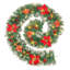 270cm Lighted Faux Garland with Lights-1288576298