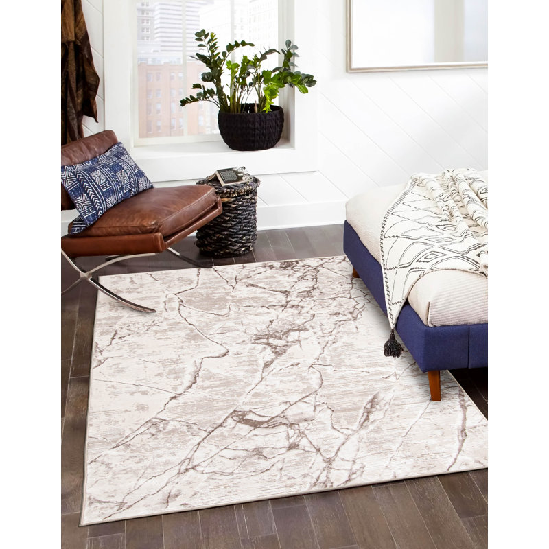 Tapis ivoire Helix, Rectangle de 5 pi x 8 pi