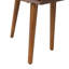 Table de chevet avec 2 tiroirs, petite table d'appoint avec rangement, noyer-957339083
