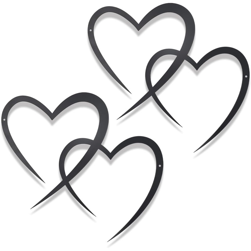Décoration murale Infinity Heart pour le salon