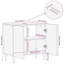Bathroom Cabinet 62 X 33 X 58 Cm Solid Wood Mango-1062376410