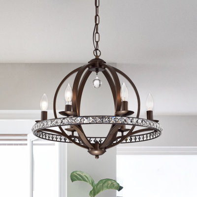 Adelinda 6 - Light Dimmable Empire Chandelier