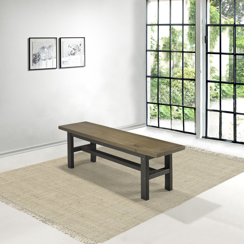 Solid Wood Bench