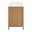 Benita 48" Rattan and Oak Bathroom Vanity