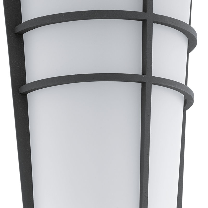 Aliza 2 - Bulb Integrated LED Outdoor Flush Mount, Anthracite