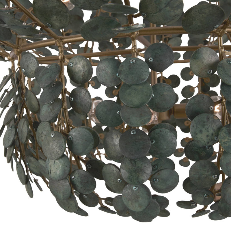 Bilal 8 - Light Iron Chandelier
