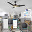 3 - Blade LED Smart Ceiling Fan with Light-403107346-461021576
