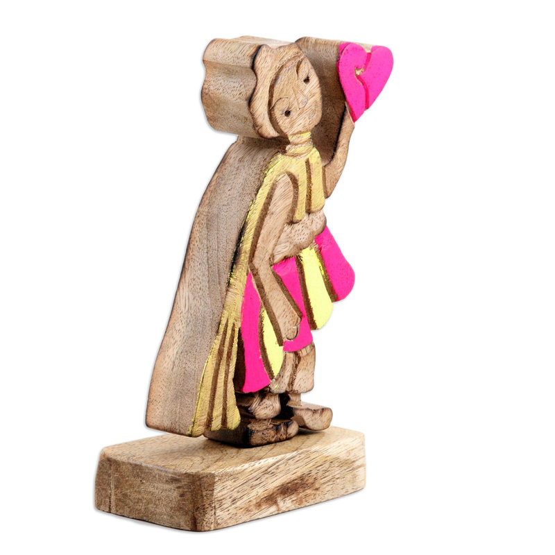 Sculpture en bois faite à la main